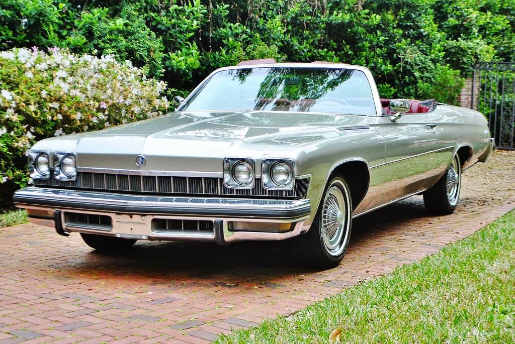 All American Classic Cars 1974 Buick LeSabre Luxus 2Door Convertible