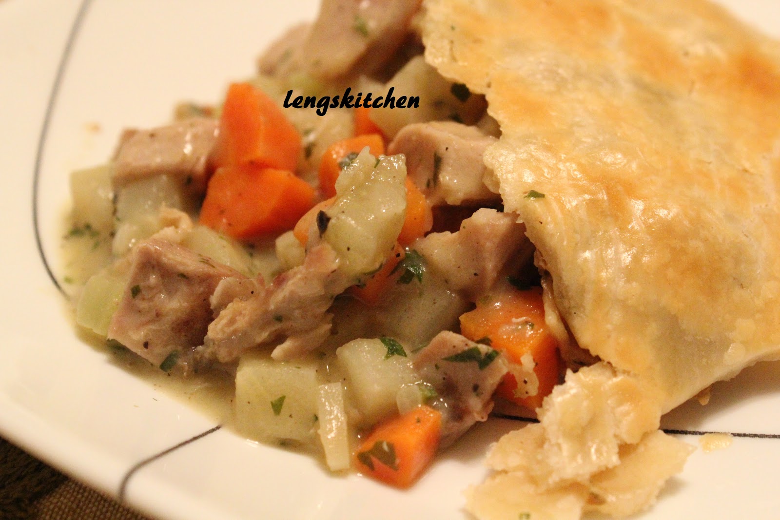 Kitchen Chaos Turkey Pot Pie
