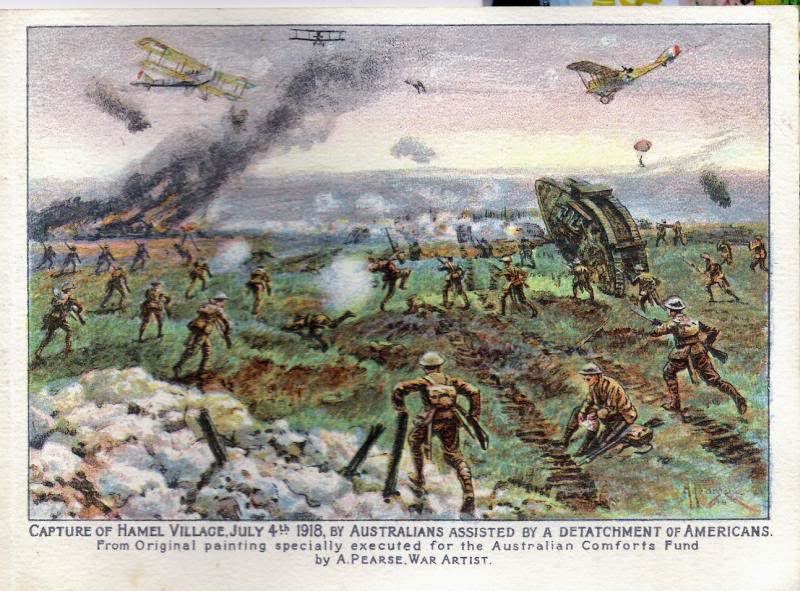 Flower of Iowa Battle of Hamel