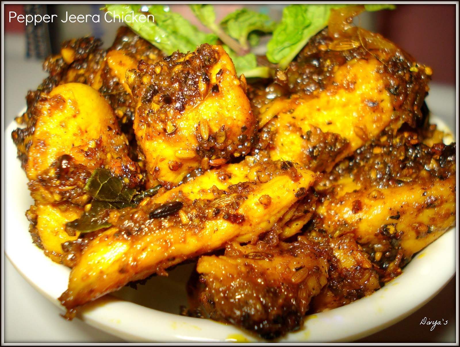 Pepper Jeera Chicken You Too Can Cook