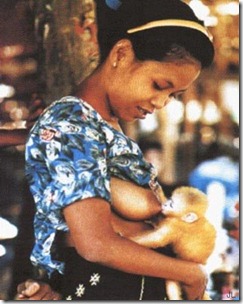 lbosz's blog: Women Breastfeeding Animals