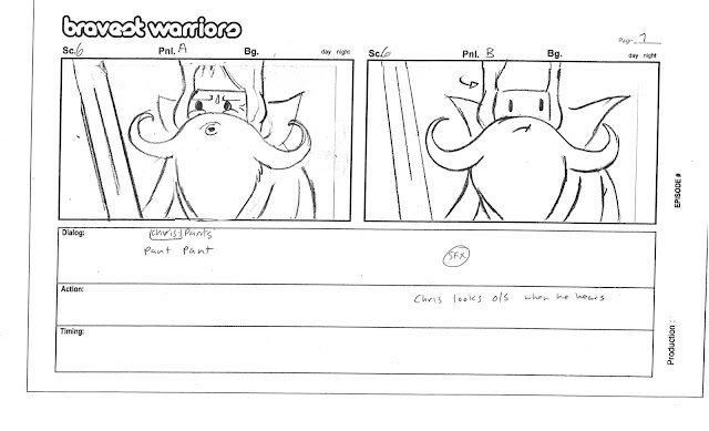 cartoon hangover storyboard template