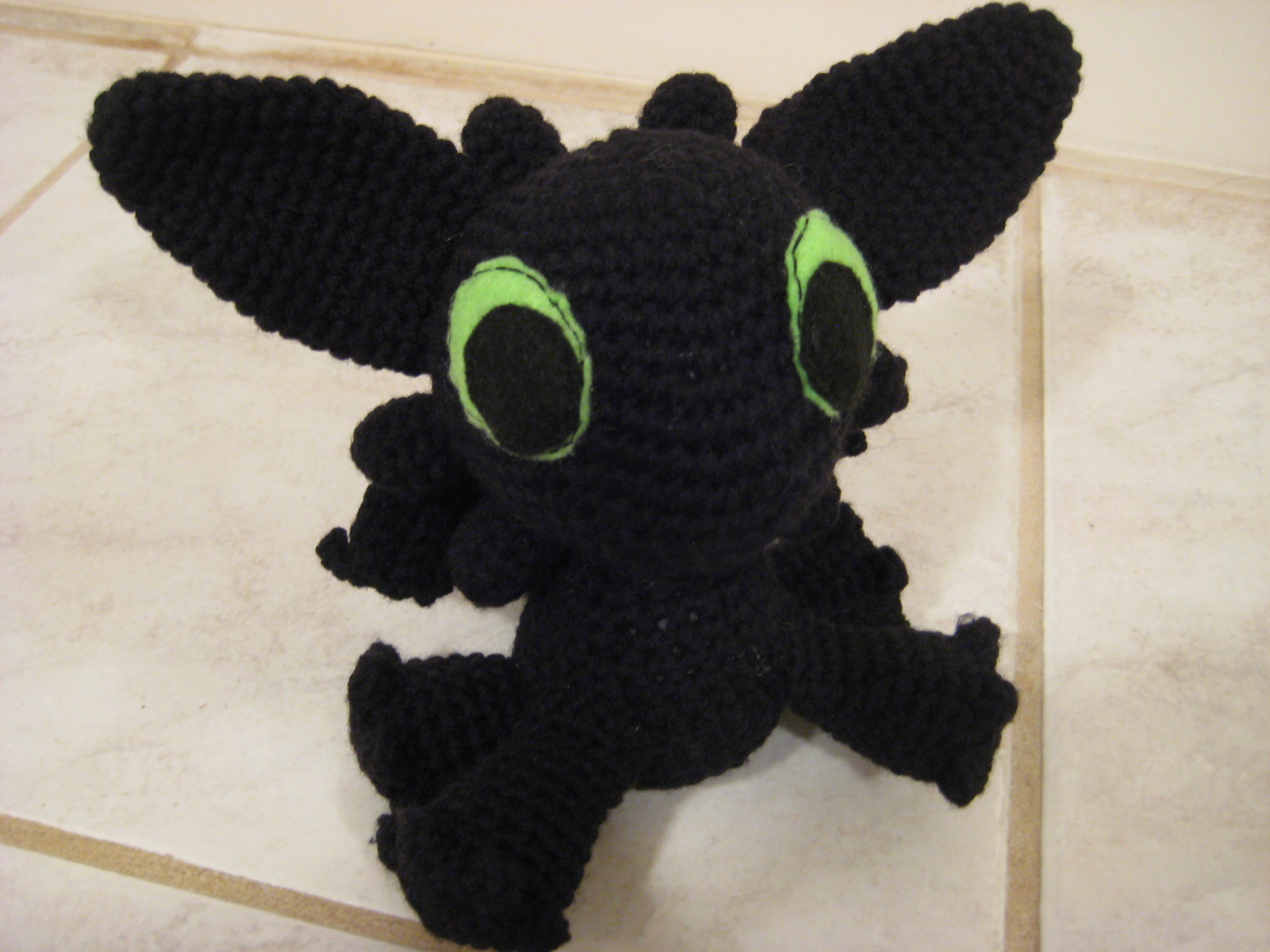 crochet++: Baby Toothless Amigurumi!