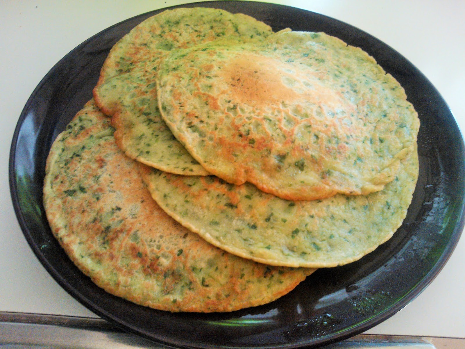 pannkakor utan ägg och bakpulver