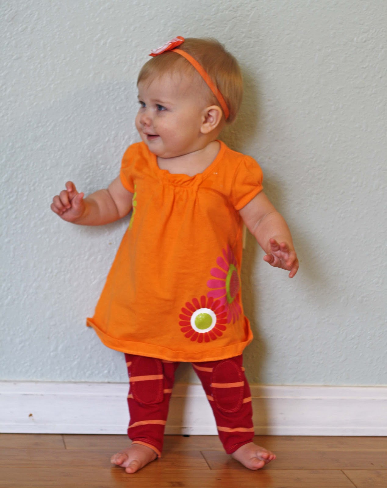 Running With Scissors Baby Leggings with knee pads