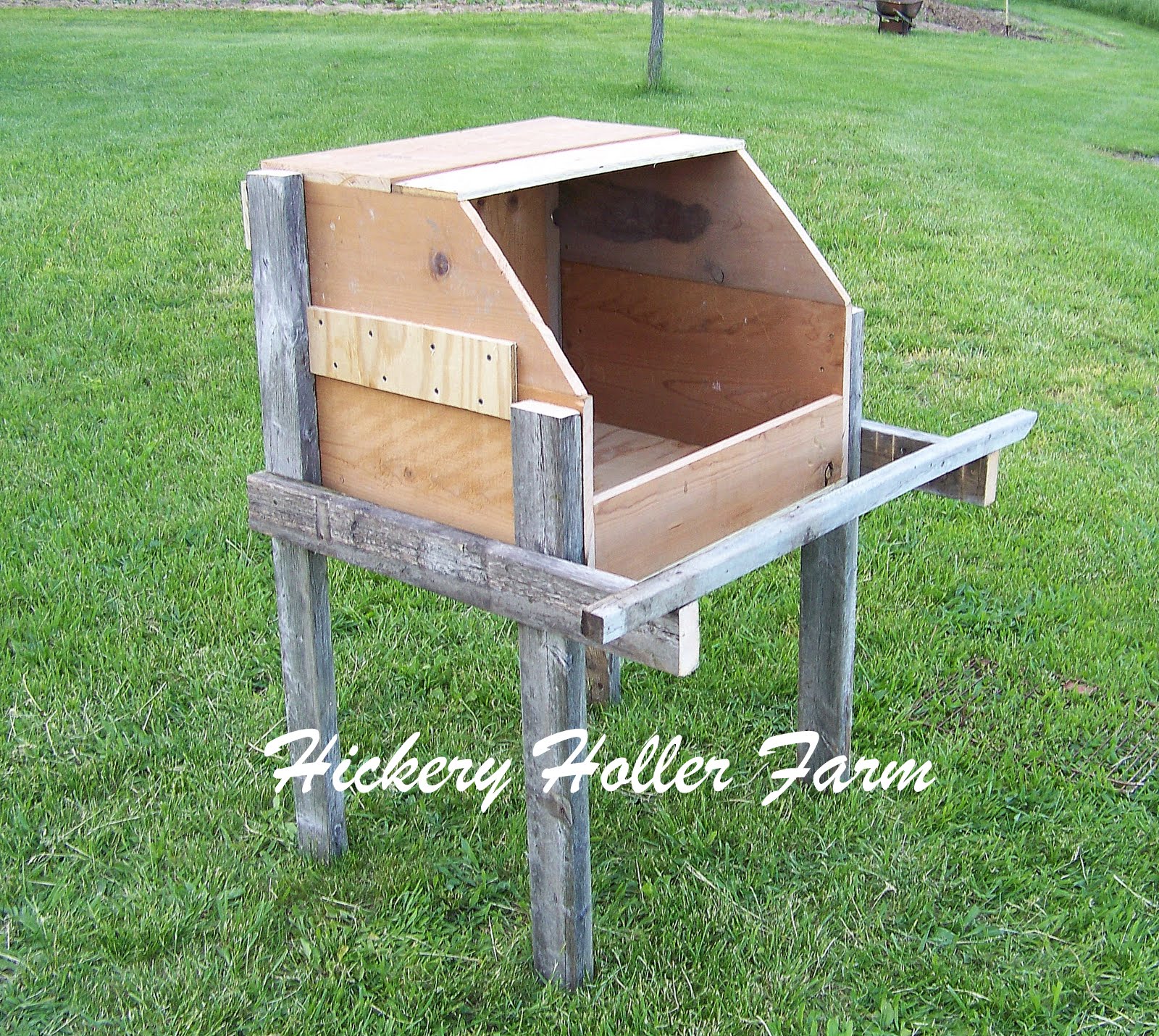 Hickery Holler Farm Turkey Nesting Boxes