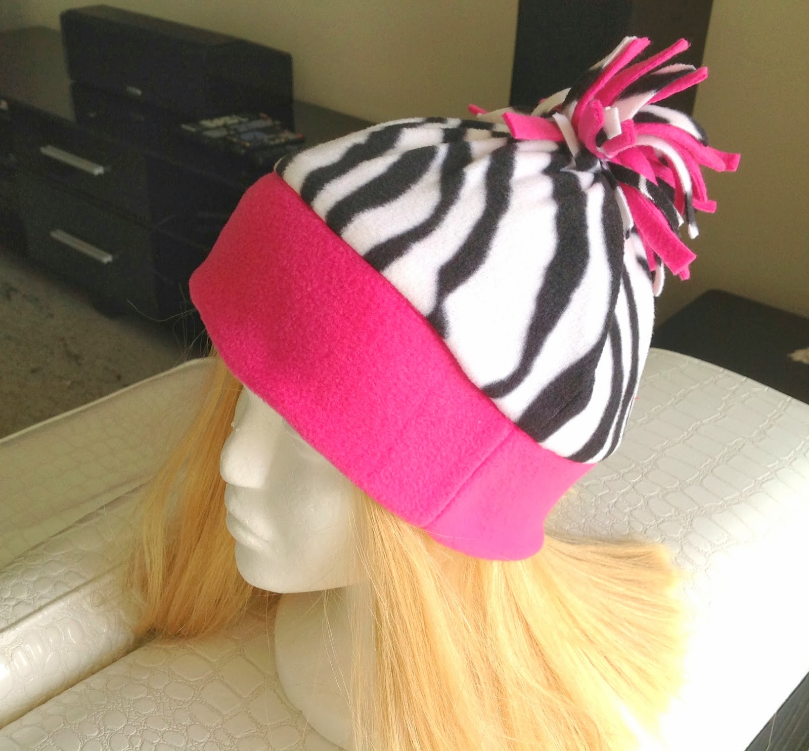 Beanie Hat Sewing Pattern, Gathered Beanie, Newborn to Adult Woman