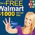 get now 1000$ WalMart Gift Card for free 