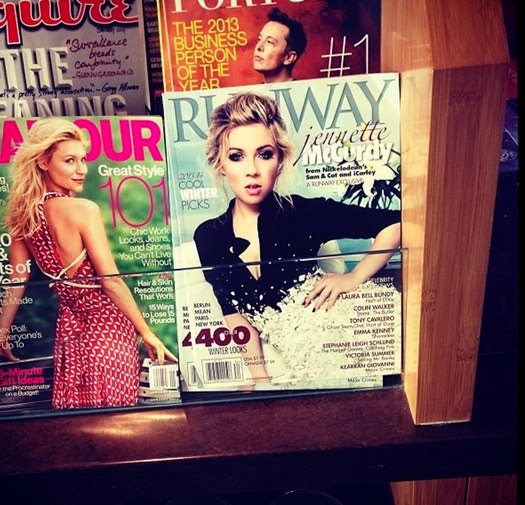 Blog de la Tele: Jennette McCurdy en la portada de la revista Runway Teen