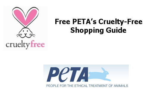 [FREEBIE] Get PETA’s Cruelty : Free Shopping Guide + FREE Online Coupons + FREE Special Offers + FREE Stickers...!!! Everything free4ualways