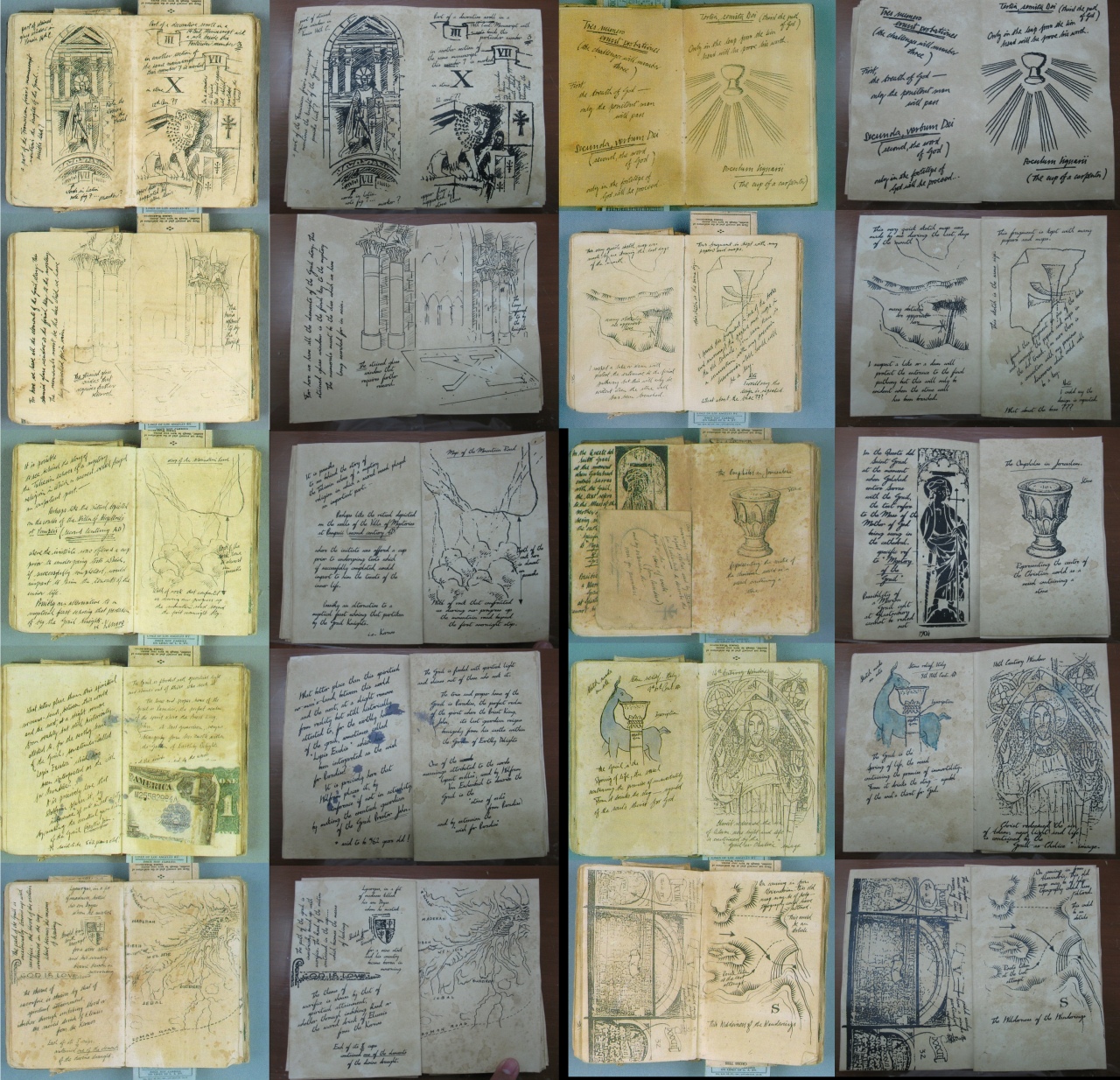 Grail Diary Pages