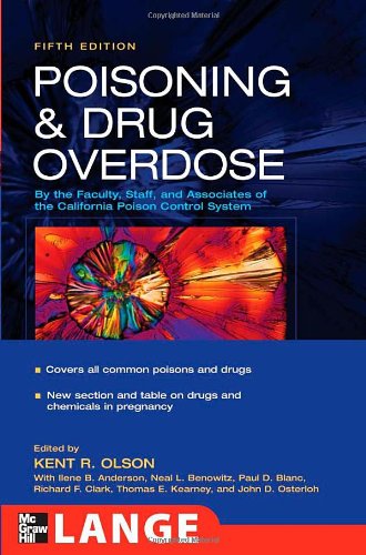 Poisoning And Drug Overdose, 5th edition 
