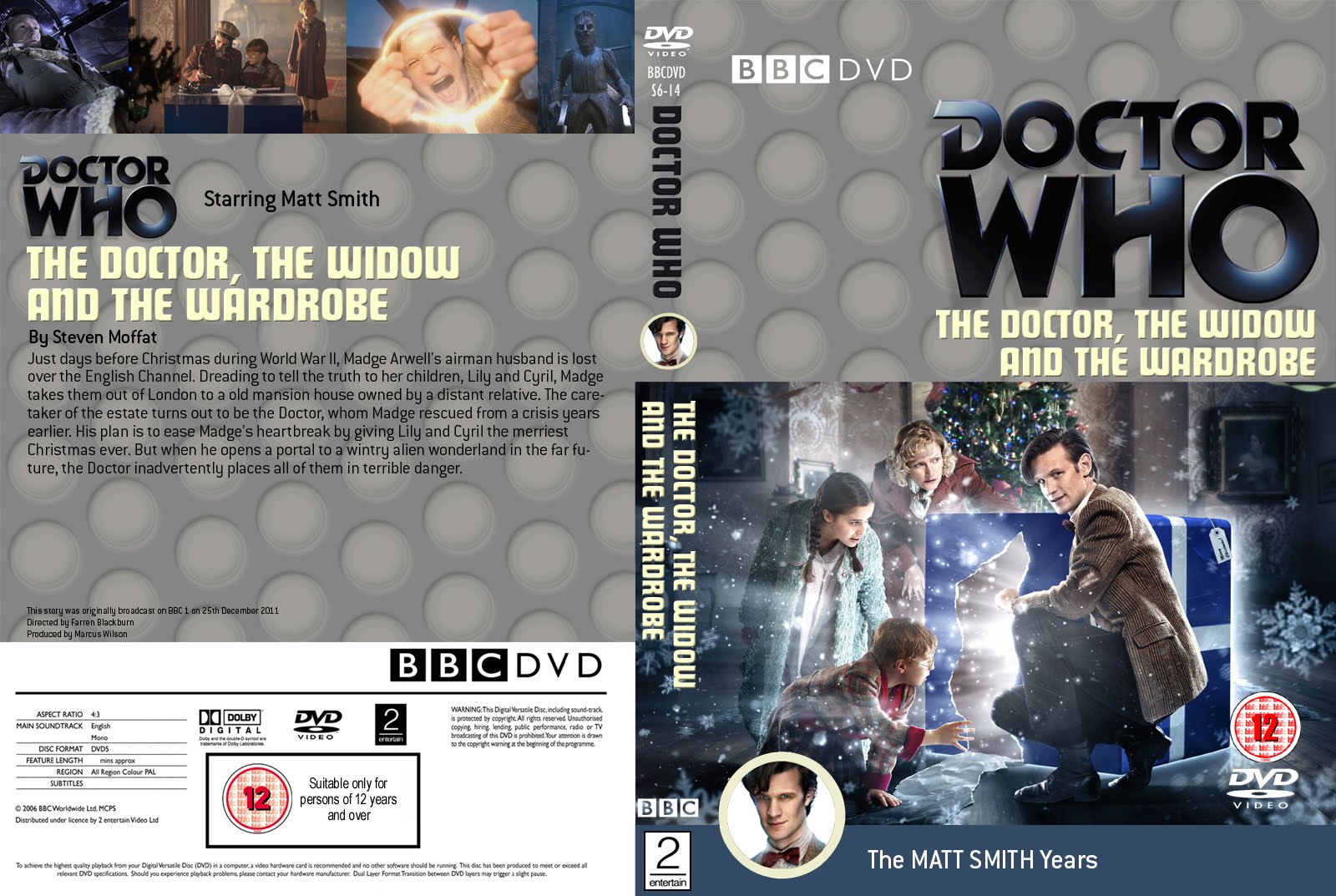 Tardis Art The Doctor The Widow And The Wardrobe Promo Image Covers