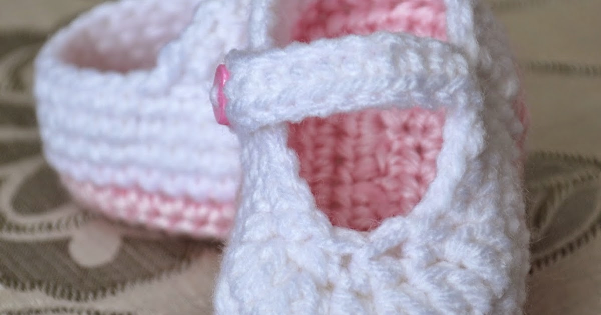 Pretty & Plain little Mary Jane FREE crochet pattern!