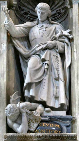 San LUIS MARÍA GRIGNION DE MONTFORT "Ad Jesum Per Mariam" (1673-1716) Fiesta 28 de Abril