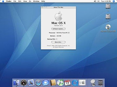 Apple Mac OSX Tiger 10.4 for Mac (1 dvd)