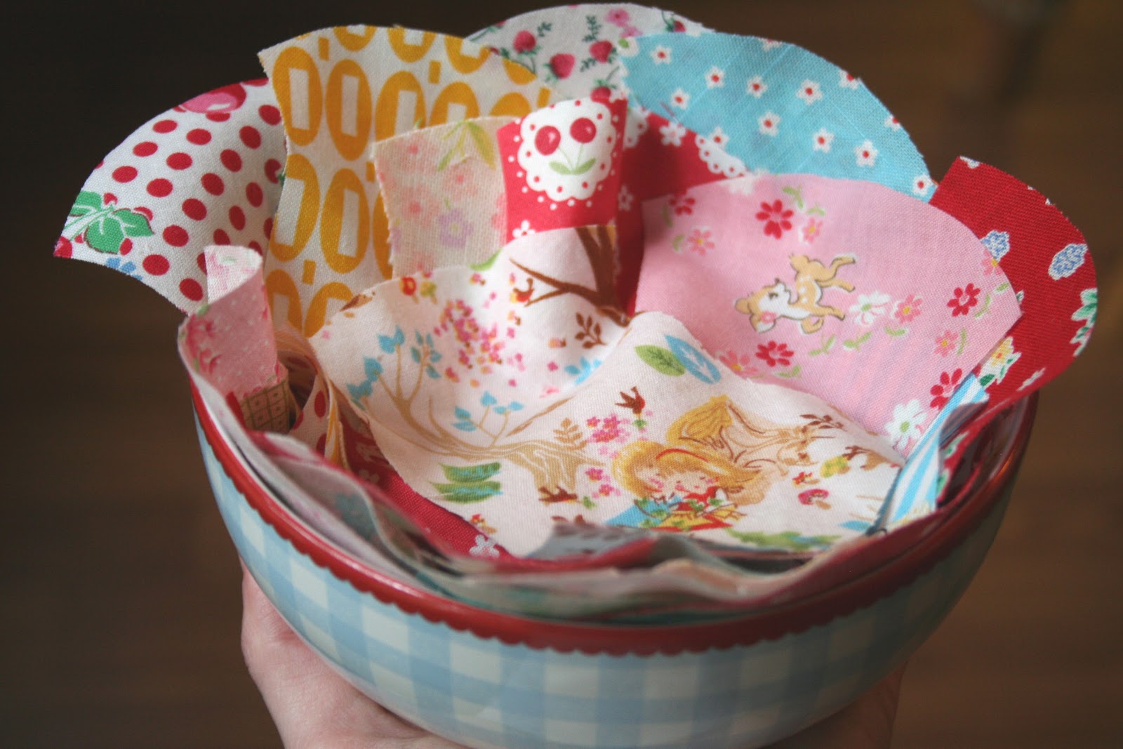 lovely little handmades apple cores...wip!