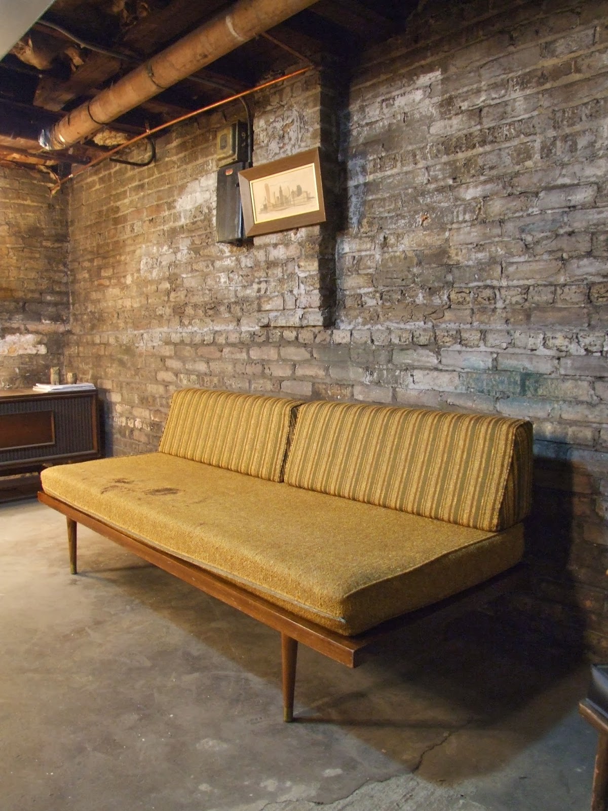 Mid Century Chicago Nelson Style Daybed Sofa