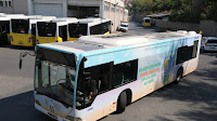 güneşli otobüsler