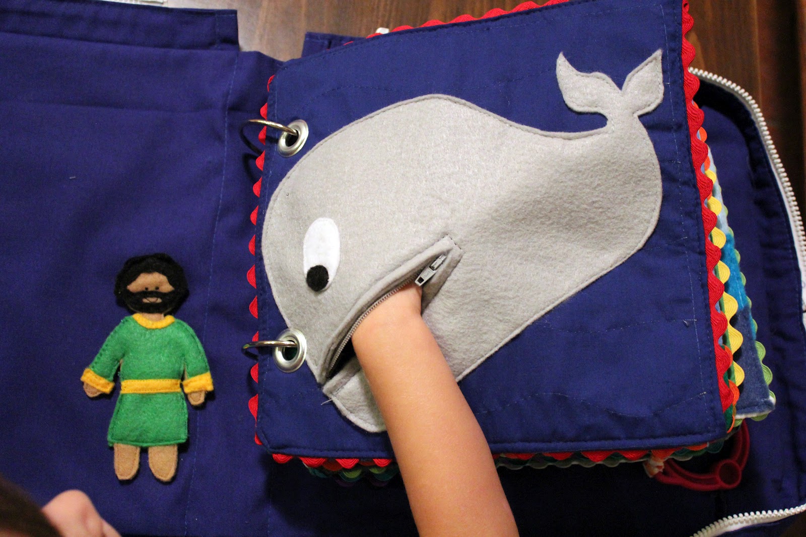 Get Your Craft On: Quiet Book Week- Jonah and the Whale