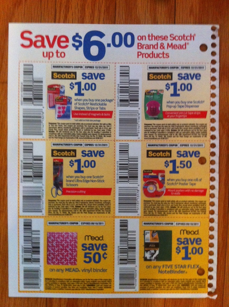 Scotch coupons