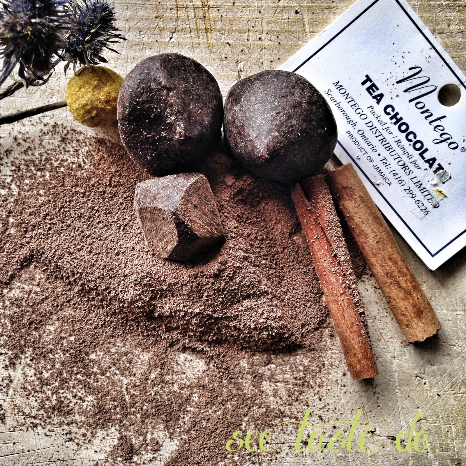 Making Jamaican Tea Chocolate Recipe See.Taste.Do