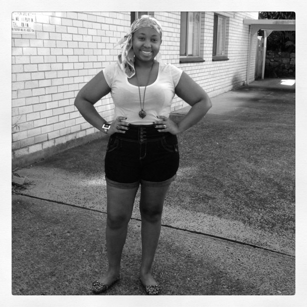 High Waisted Short Shorts Imoan's Wordrobe