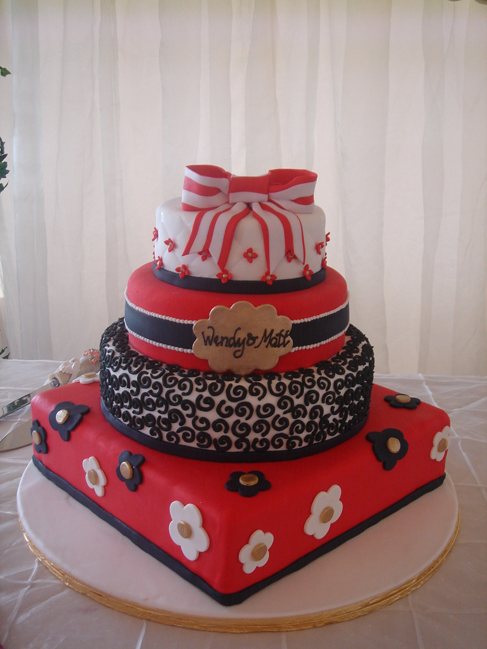Of Wedding Cakes, Sweets and more...in Ipoh, Malaysia: A Turquoise, Red