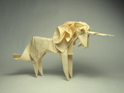 El origami (折り紙) Origami+caballo