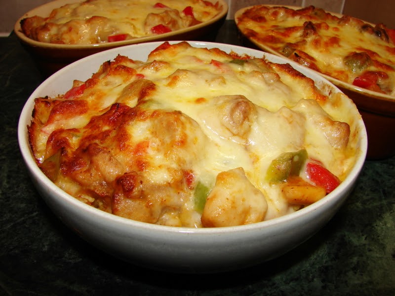 Curry chicken rice bake 咖哩雞焗飯