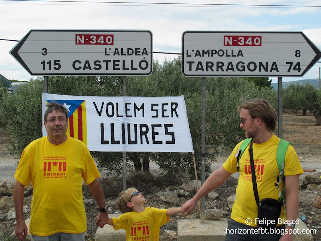 Via Catalana cap a la Independència a les Terres de l'Ebre Per situar-nos...