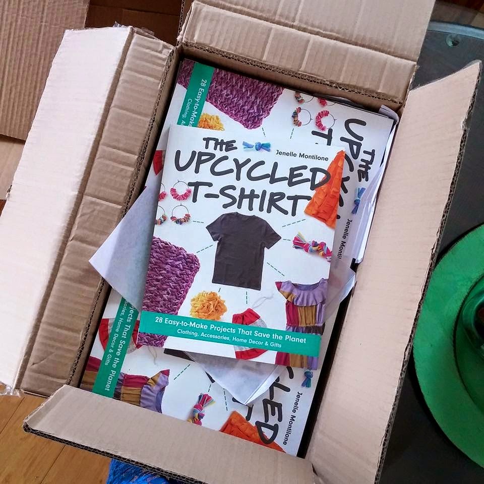The Upcycled Tshirt Book is here!