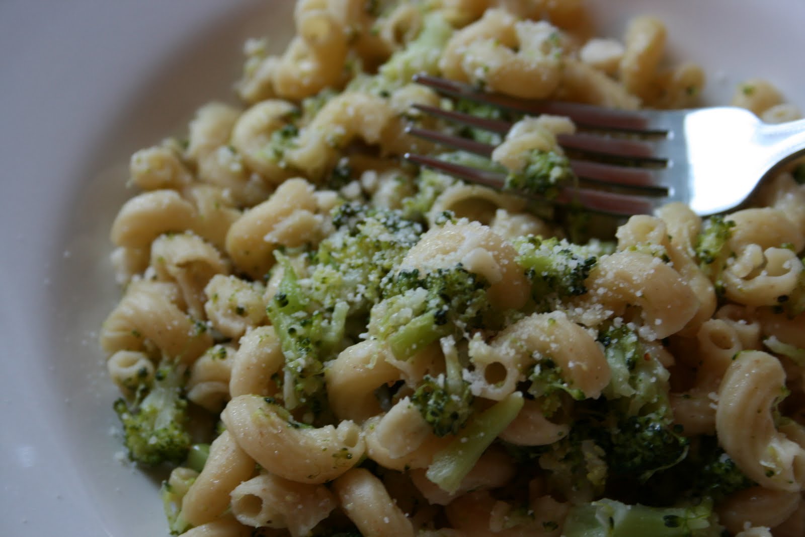 Just Some Salt and Pepper Pasta and Broccoli with Pecorino Romano Cheese