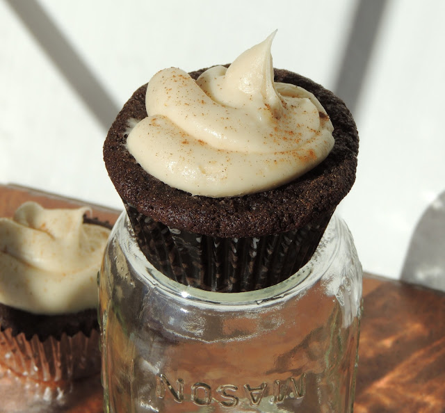 Leave a Happy Plate GlutenFree Mexican Hot Chocolate Cupcakes