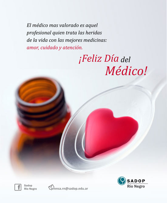 feliz dia del médico
