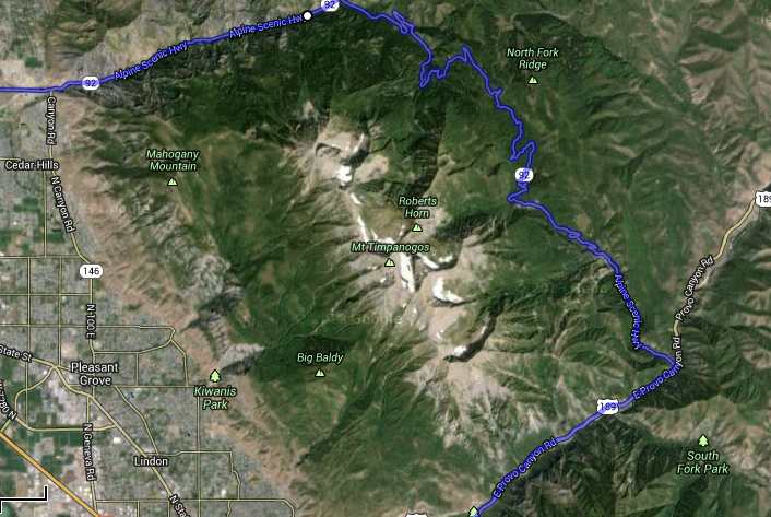 Al S Writing Block Travel Utah State Route 92 Alpine Loop