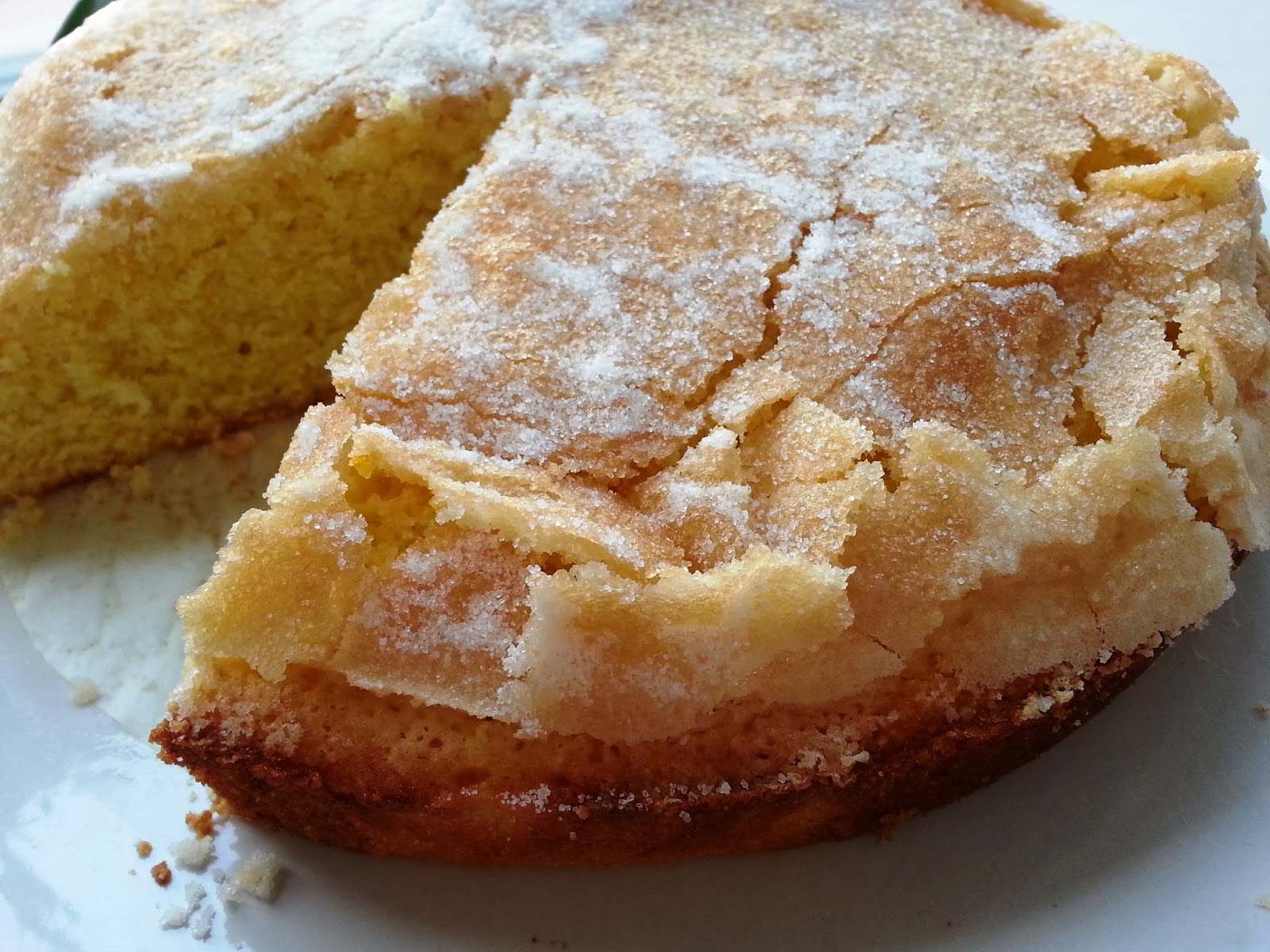 Castellon's Kitchen Orange Cornmeal Cake