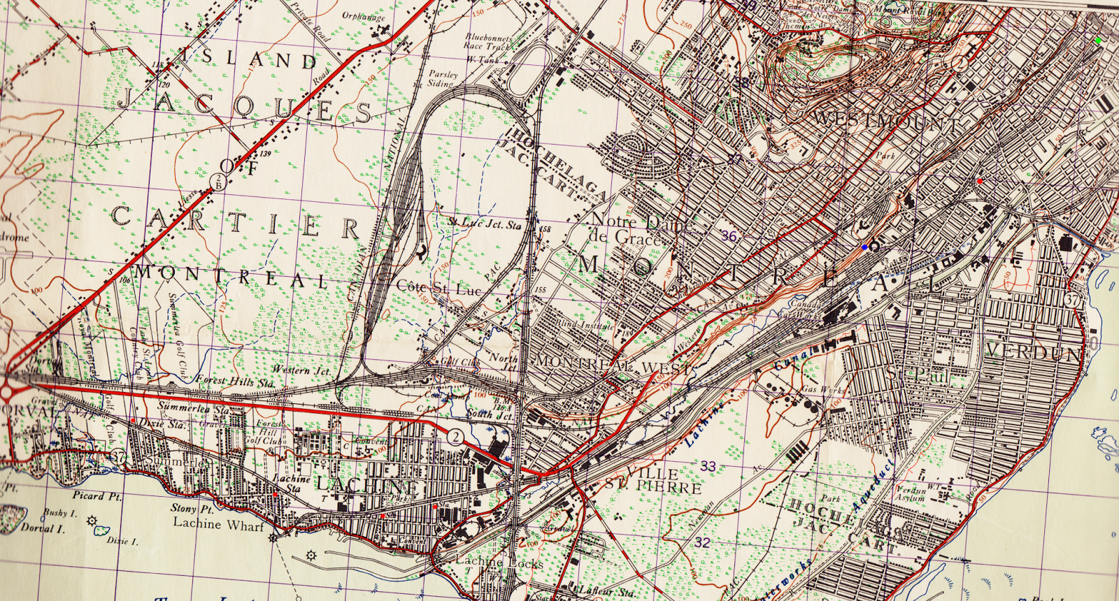 Turcot Yard CNR's MontrealVaudreuil Commuter Trains