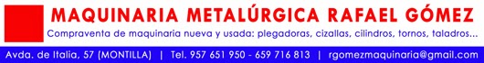 MAQUINARIA RAFAEL GÓMEZ