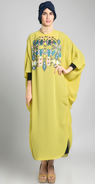 Gambar Baju Muslim Kaftan Modis Untuk Pesta Gambar Baju Muslim Kaftan Modis Untuk Pesta