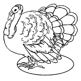Desene De Colorat Si Planse Educative Desene De Colorat Cu Pasari Domestice Curcanul