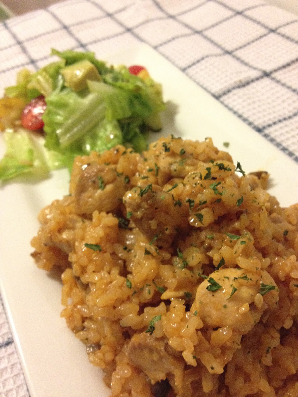 Poppin' kitchen Chicken ketchup rice