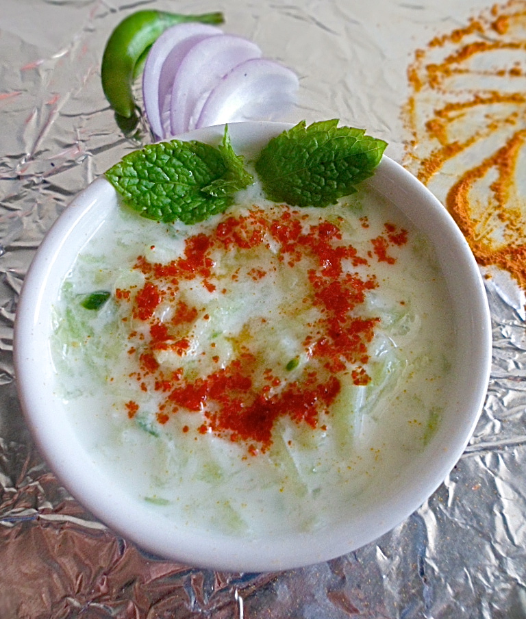 SASI'S KITCHEN Cucumber Raita