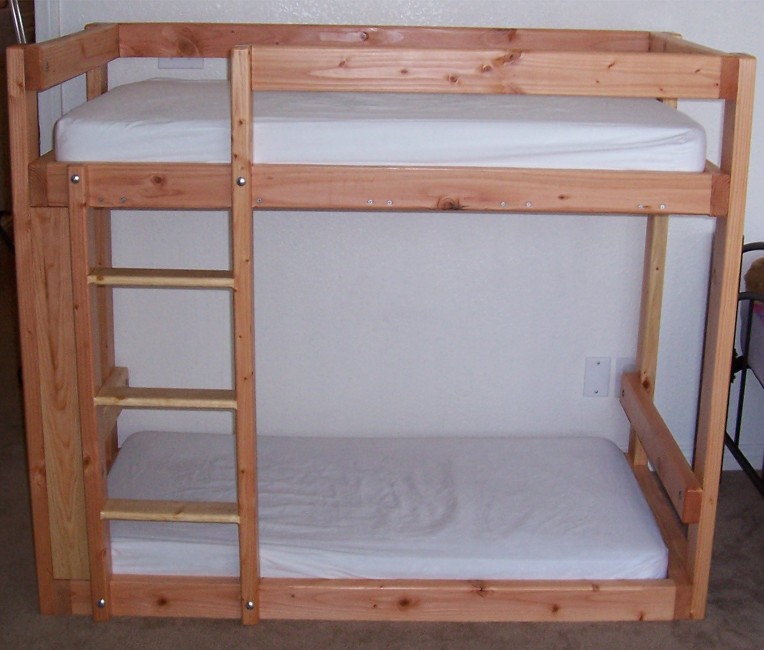 crib size bunk beds