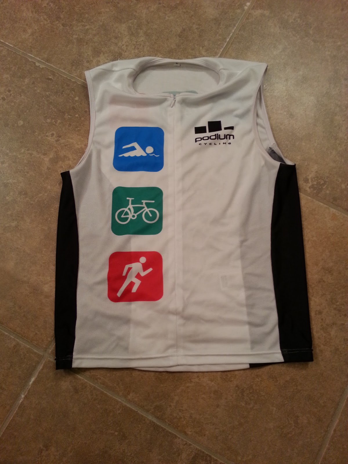 Triathlon Training Daddy Podium Cycling Triathlon Jersey Swim, Bike