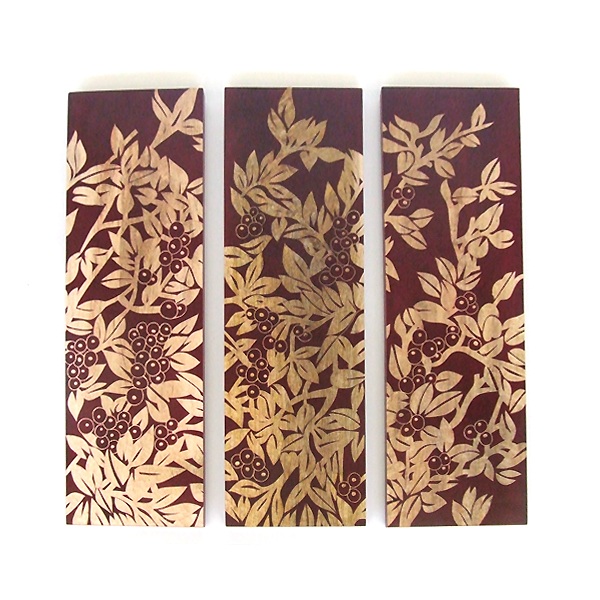 Mango Trees Homeware Wall Plaque Mango Wood Wall Art Plaque 8x16