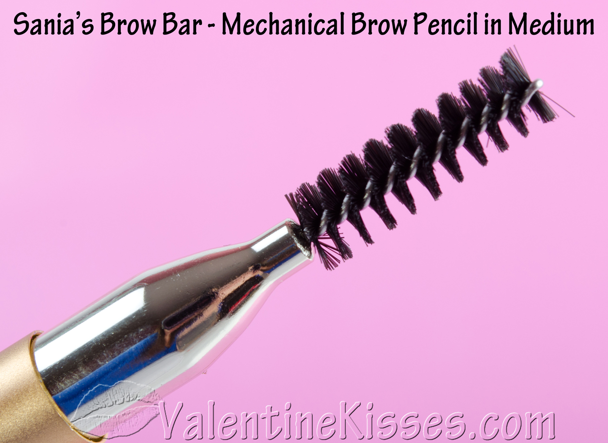 Valentine Kisses Sania S Brow Bar Brow Pencil In Medium Pics Before After Swatches Review