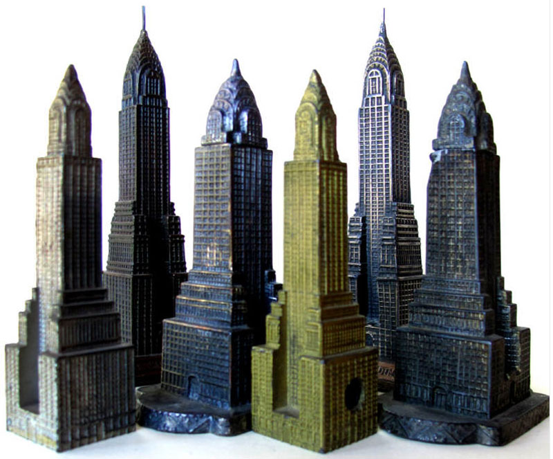 building collector chrysler building souvenir miniature replica