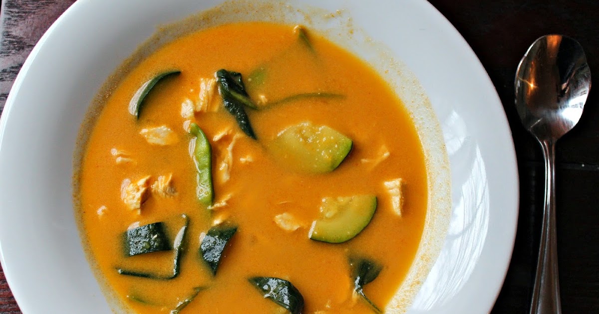 Cheese Curd In Paradise Thai Chicken Curry and Butternut Squash Soup