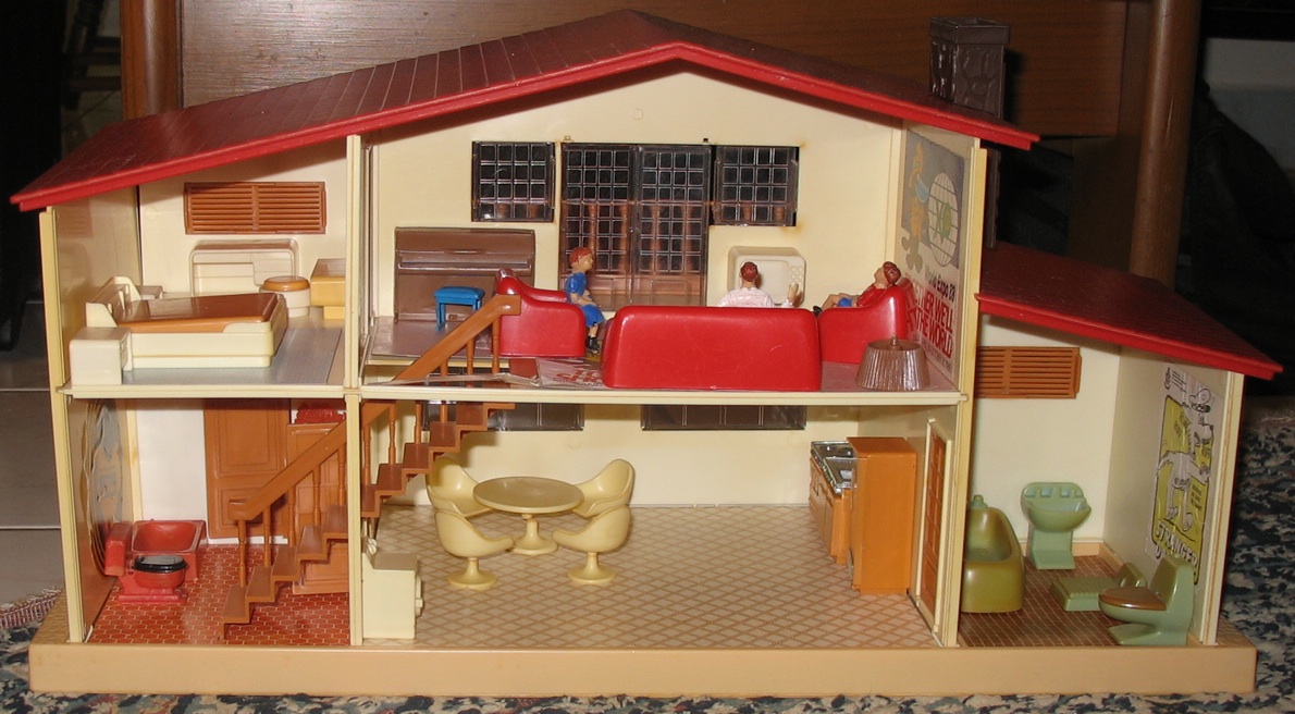 blue box dollhouse